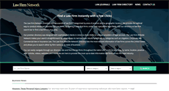 Desktop Screenshot of lawfirmwebsitenetwork.com